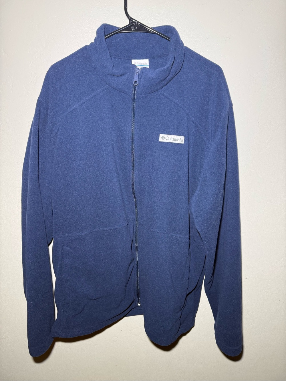 Columbia Light Blue Fleece Pullover